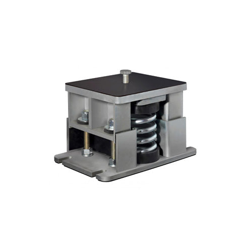Easyflex VibraSystems 2 Spring Vibration Isolators Bolted Top With Leveling, 1'' Deflection