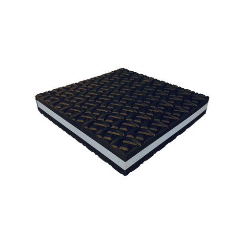 Easyflex VibraSystems Blue Foam pads for Chillers, HVAC, Air Compressor, Washer and Dryer, Air Conditioner Units, Pack of 4