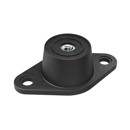 Easyflex VibraSystems FMD Compression Rubber Isolator/Mounts for motors, fans, pumps, compressors, transformers, electrical, and HVAC (Pack of 4)