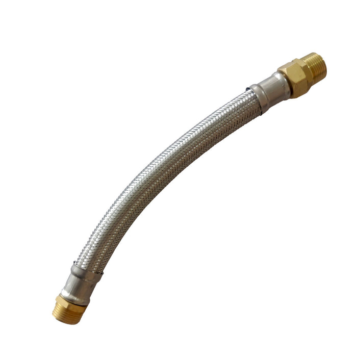 Easyflex Flexible Connector with Brass Ends (Solid MNPT x F Swivel & MNPT Adapter)