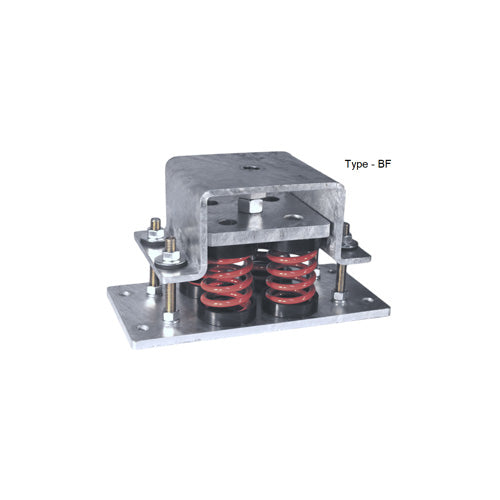 Easyflex VibraSystems SMSR-4-BF/BT Spring Isolator/Restrainer, 1 Inch